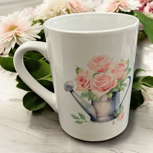 Mug- handmade - flower watering can