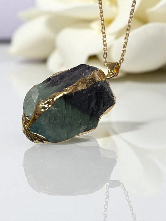 Druzy Gemstone Necklace -Mystical
