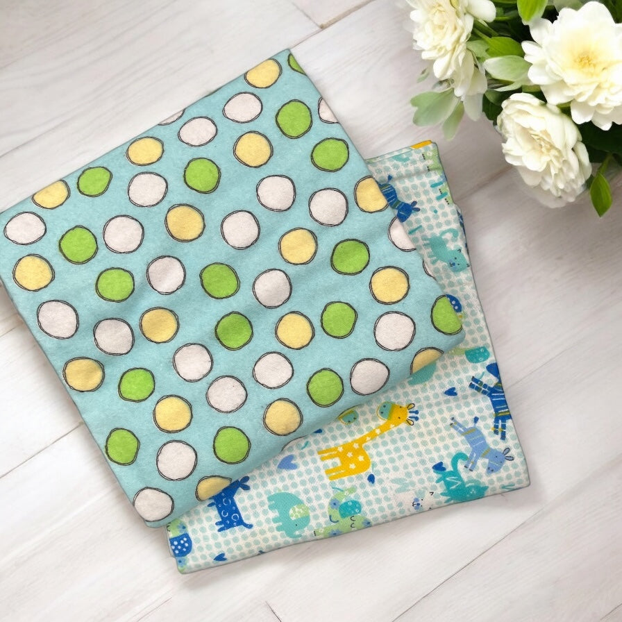 Handmade baby flannel receipt in blankets made in windsor Ontario made in Canada