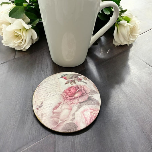 Coaster- vintage 1 bird
