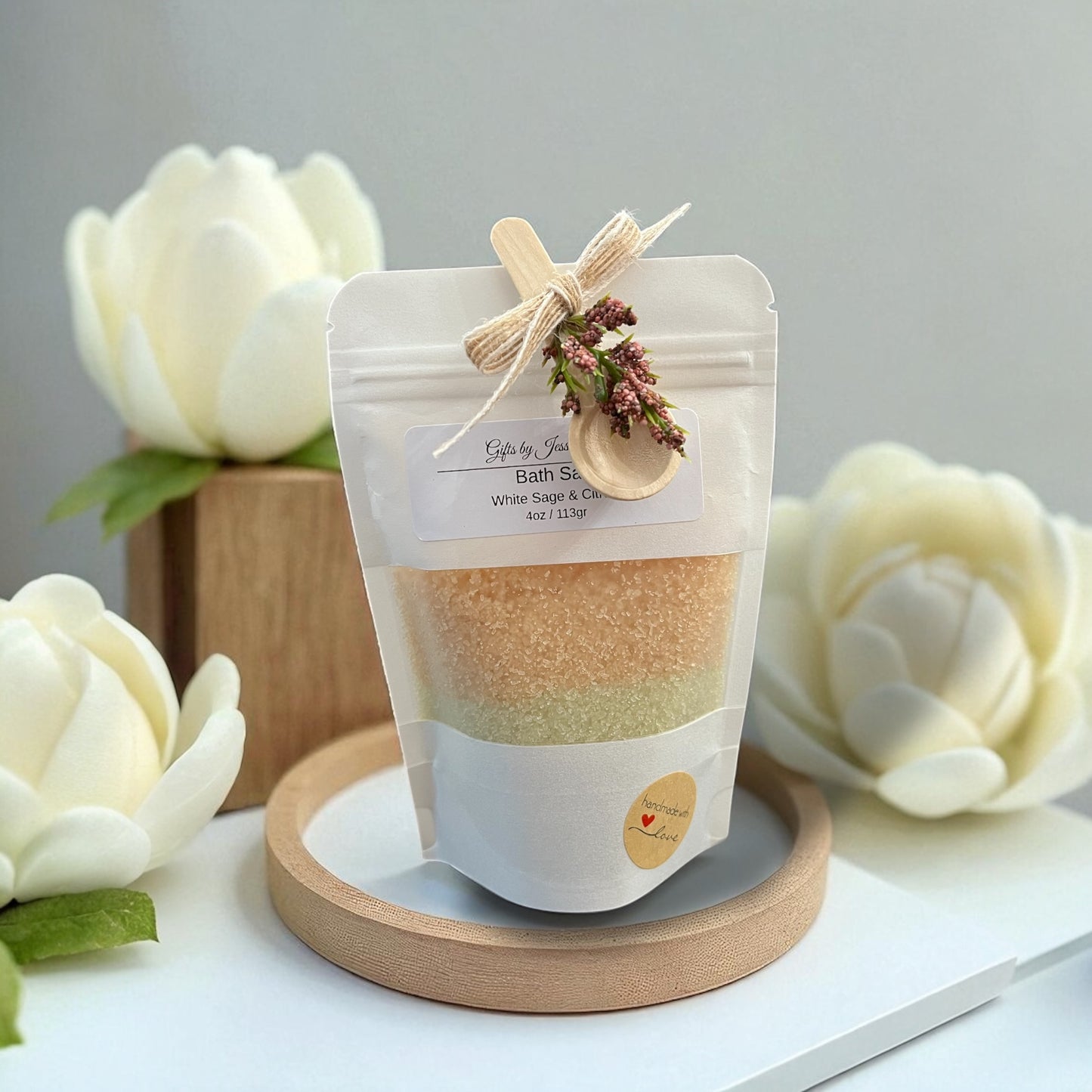 Handmade bath salt made in Canada windsor Ontario Christmas gift unique gifts in Ontario