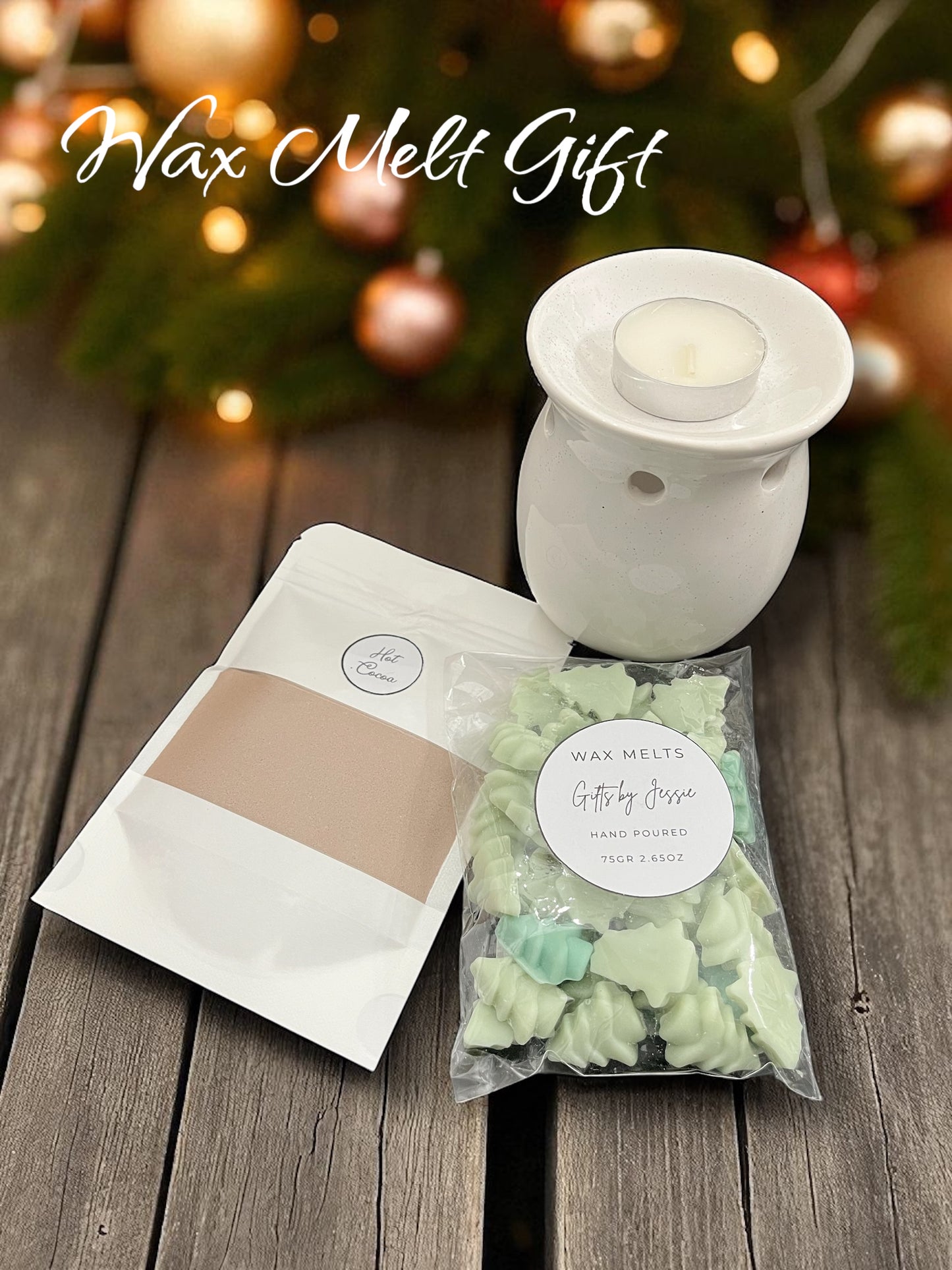 Wax Melt Gift Set -Gift Bag - Christmas Tree - Pine