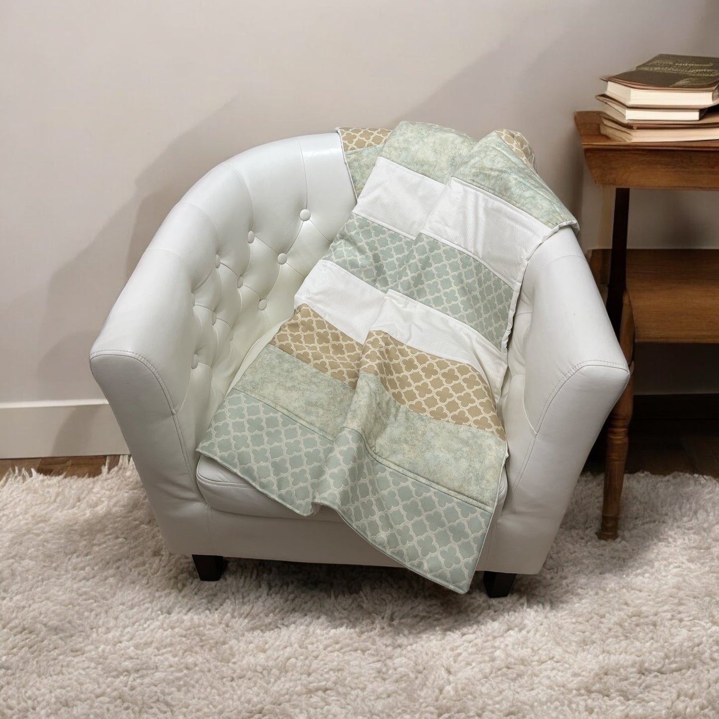 Handmade lap quit in windsor Ontario made in Canada lap quilt,quilts made in Canada, sitting chair size, wheel chair size lap quilt