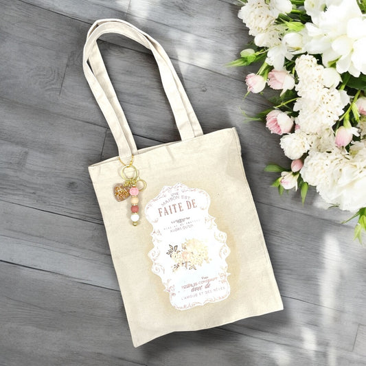 Tote Bag- French floral