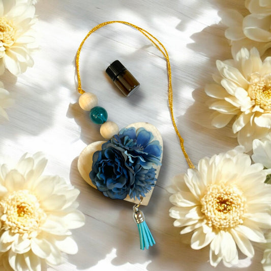 Essential oil Scented Hanging Air Freshener- touch of turquoise