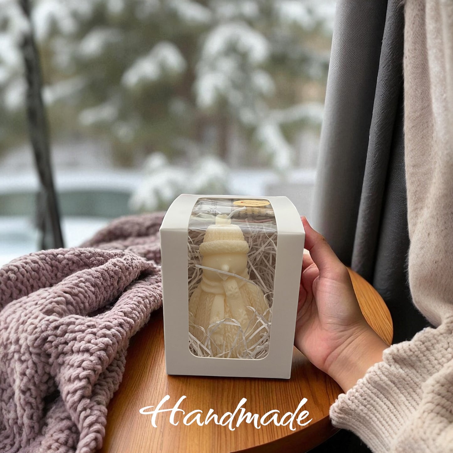 Handmade candle made in Canada windsor Ontario Christmas gift unique gifts in Ontario