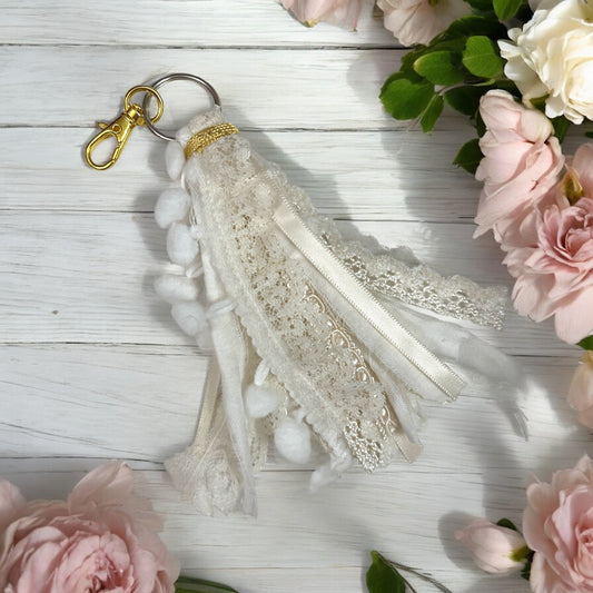 Handmade key chains unique key chains made in Canada product handmade in our studio in Windsor Ontario keychains tassel key chains