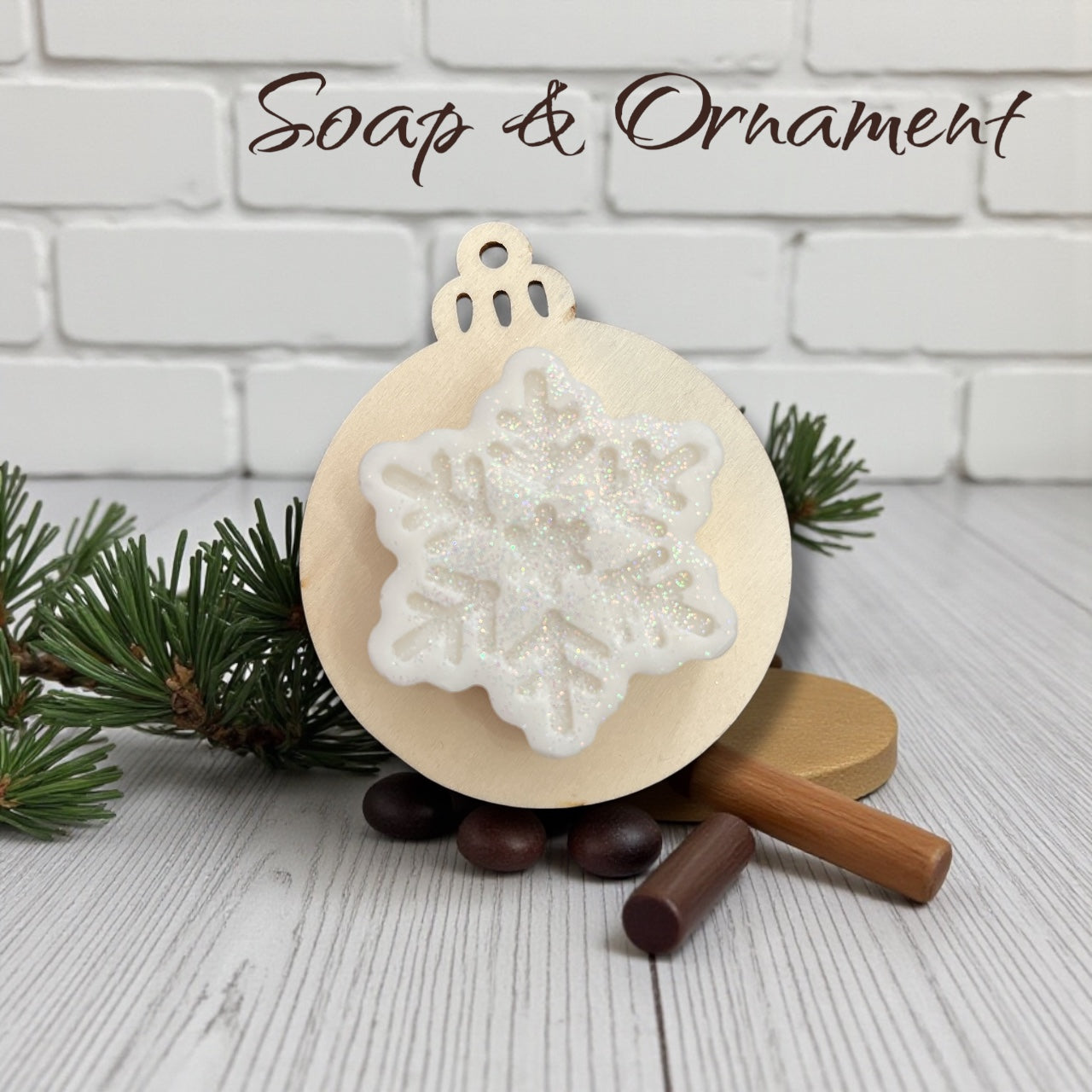 Christmas Soap & Ornament Gift