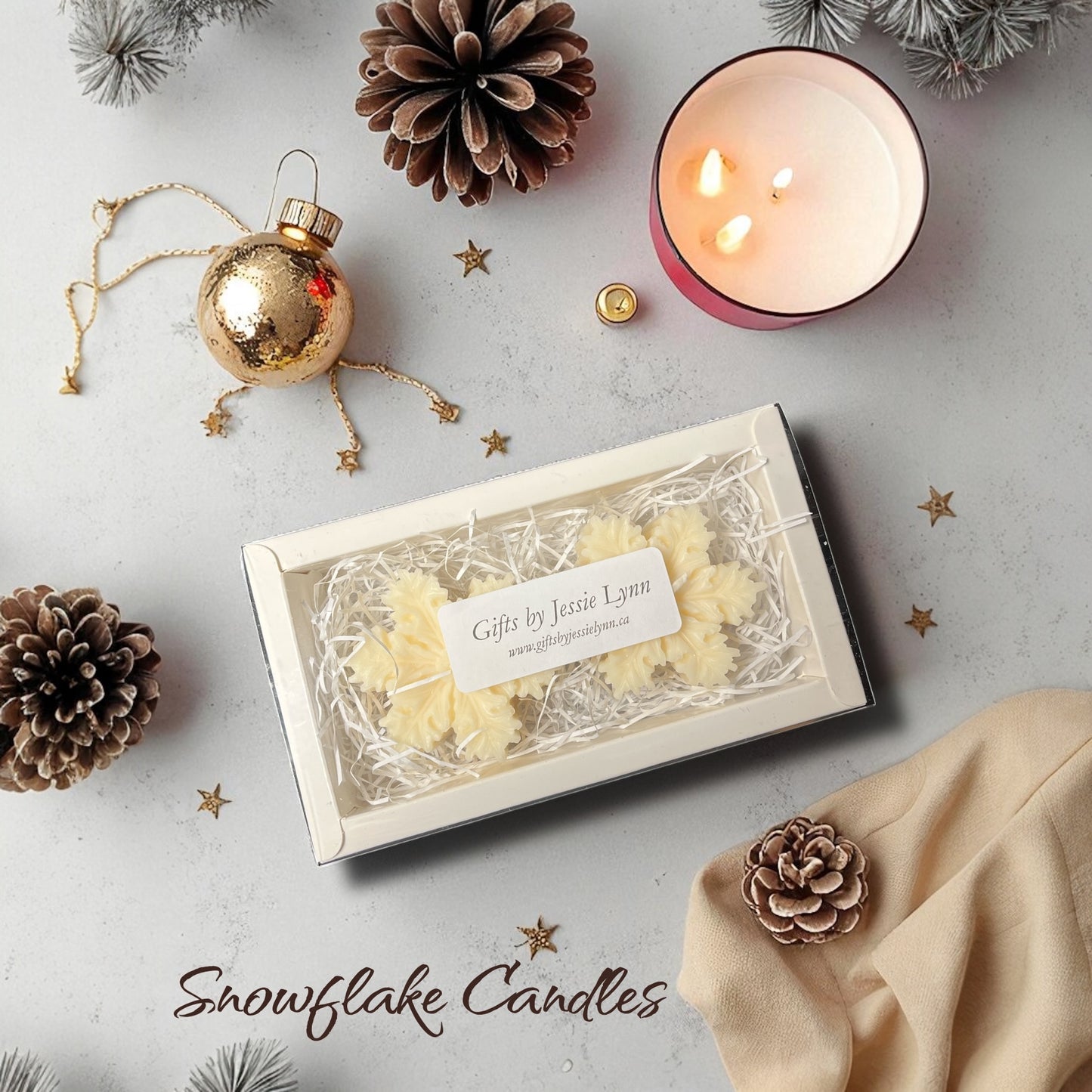 Handmade candle made in Canada windsor Ontario Christmas gift unique gifts in Ontario