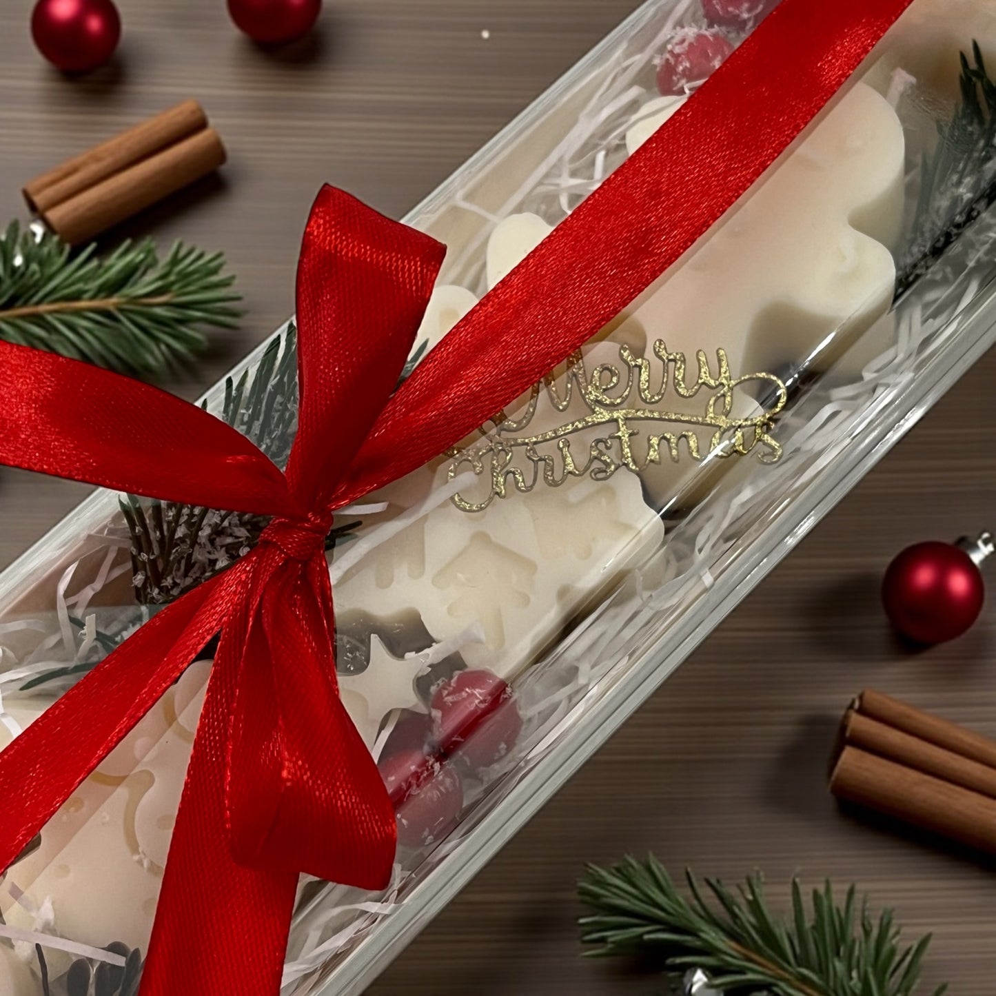 Handmade Christmas Candles-Gift Set-Snowy Pine