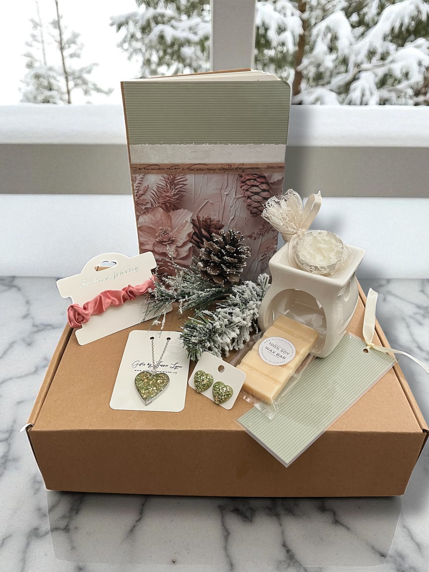 Handmade unique gift baskets made in Canada windsor Ontario Christmas gift unique gifts in Ontario