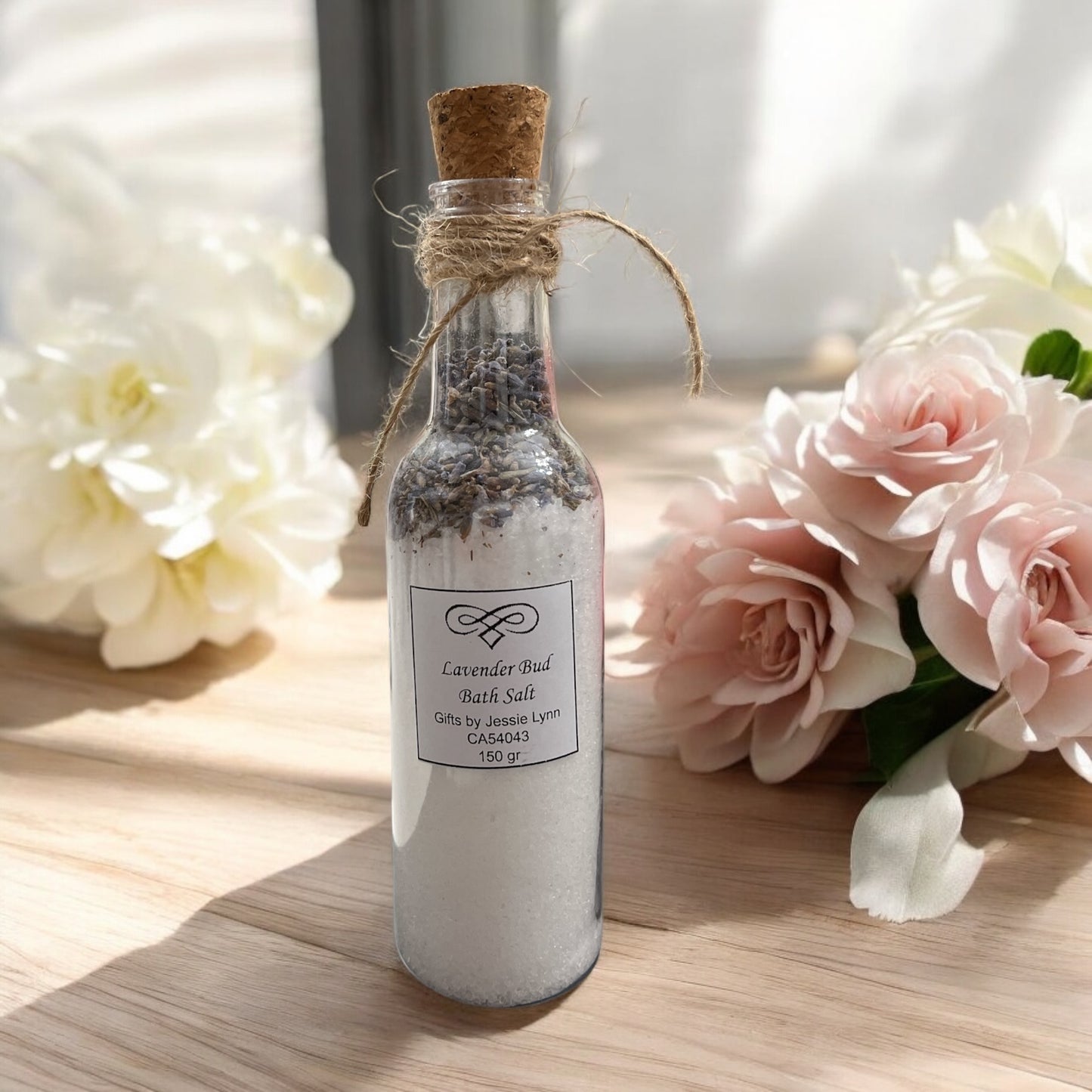 Lavender Bud Bath Salts-bottle