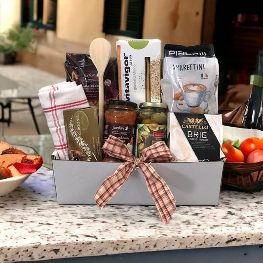 tour of italy oasta night in gift basket
