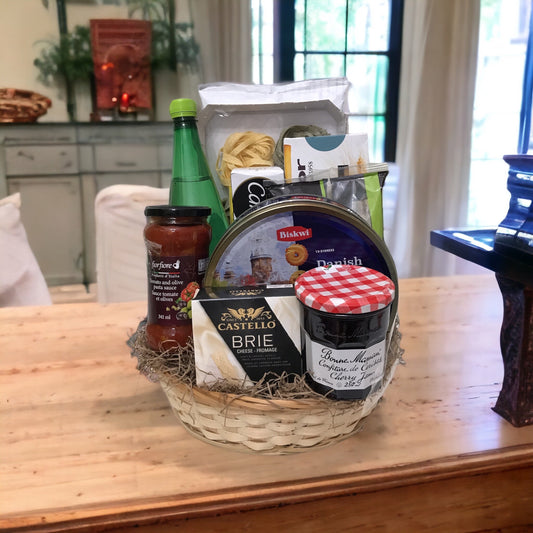 Dinner is served- gourmet gift basket