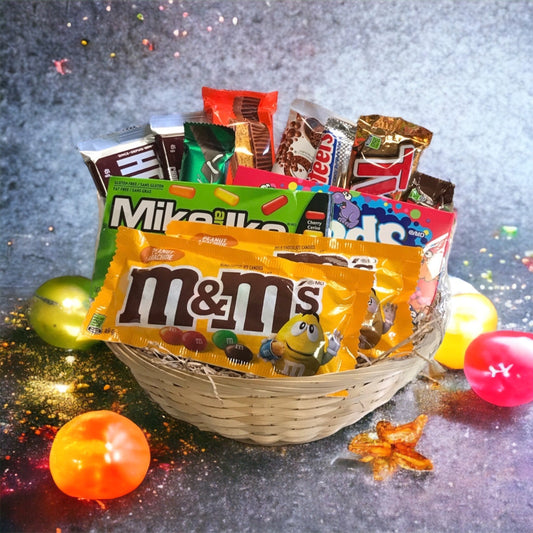 birthday candy guft basket