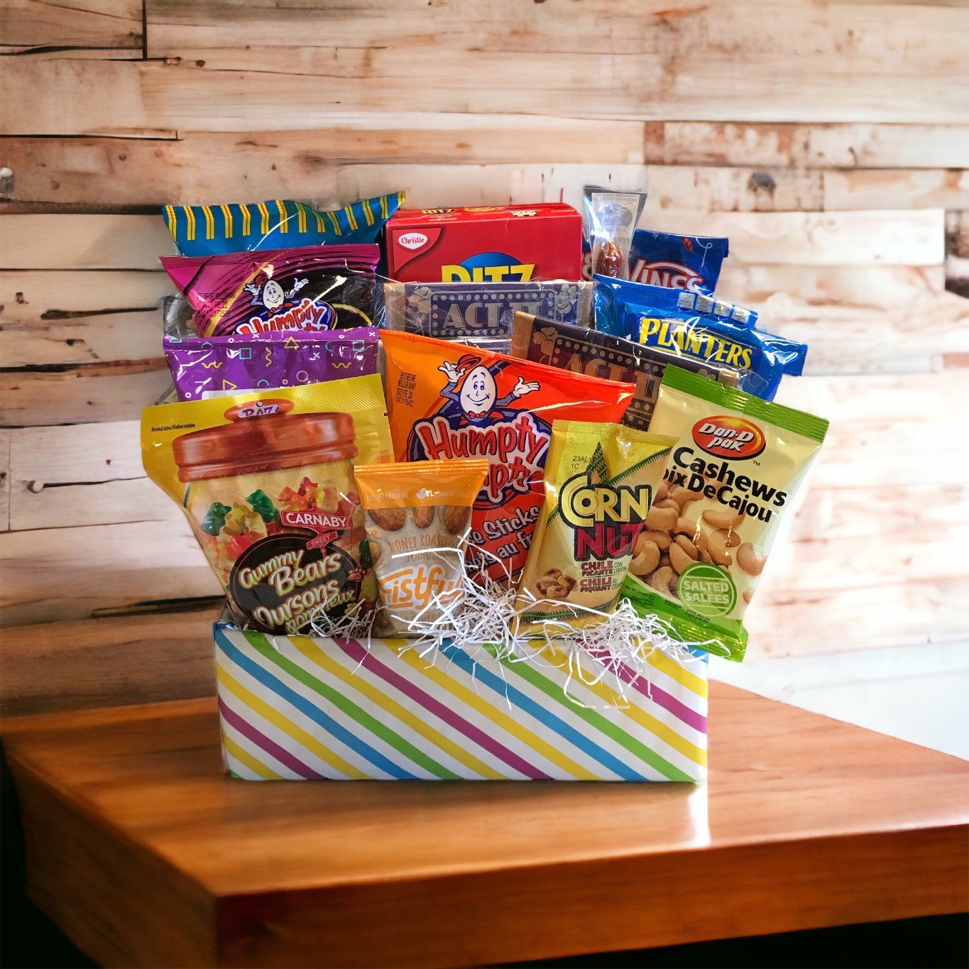 Sweet and Salty Snacks Gift Basket