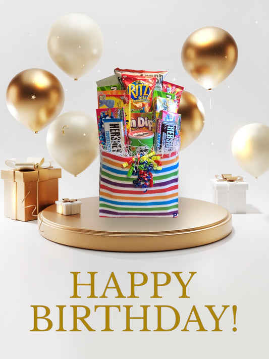 Happy Birthday Gift Basket