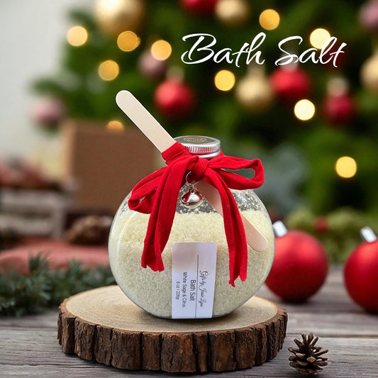 Handmade bath salts made in Canada windsor Ontario Christmas gift unique gifts in Ontario 