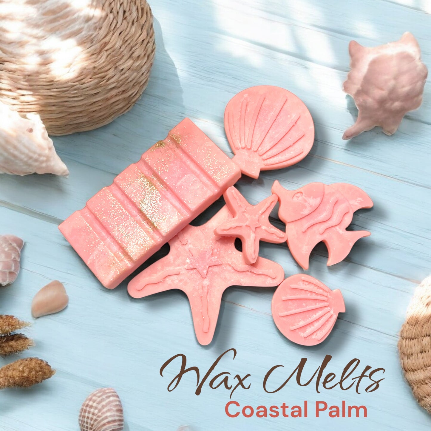Wax melts - Coastal Palm - Coral