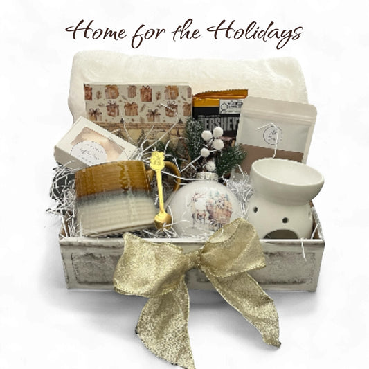 Home for the holidays gift basket