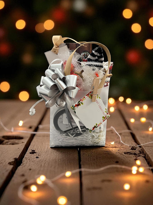 Holiday hug Christmas gift set made in Canada unique Christmas gift made in Windsor gift basket windsor Ontario Christmas gift baskets in windsor handmade gifts in windsor made in Canada book lover Christmas gift book lover Christmas gift