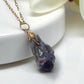 Amethyst Healing Gemstone Necklace with Pouch