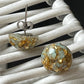 Handmade jewelry made in Canada handmade stud earrings handmade pendant necklace handmade ring resin jewelry unique jewelry unique gift one of a kind jewelry made in windsor Ontario 