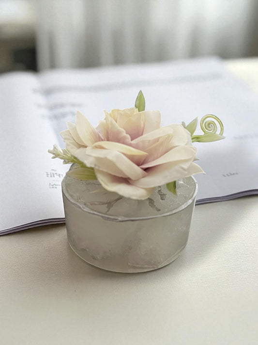 Paper Weight - Vintage Lavender Rose
