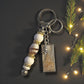 Keychain- Luxury Beads - golden tree
