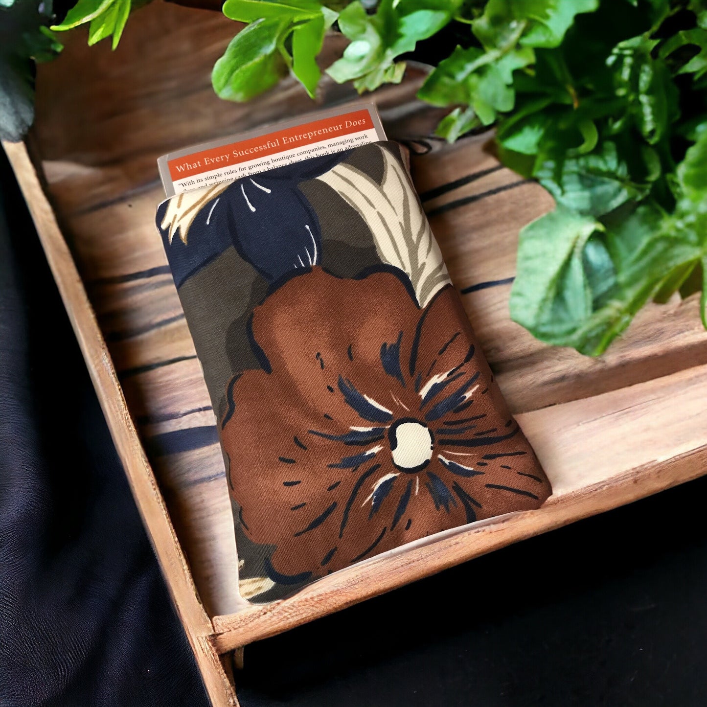 Book Sleeve - Cognac