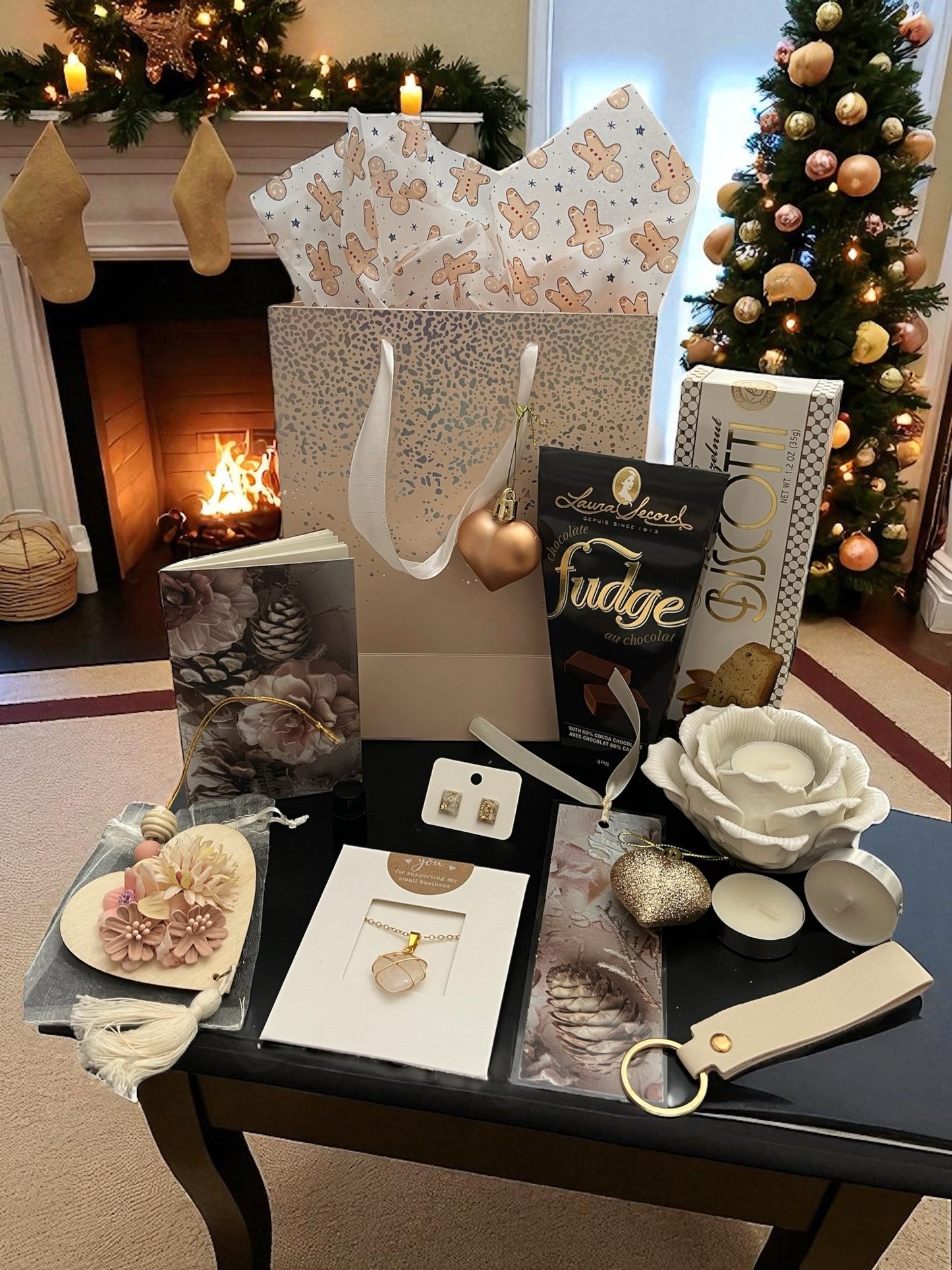 Handmade unique gift baskets made in Canada windsor Ontario Christmas gift unique gifts in Ontario