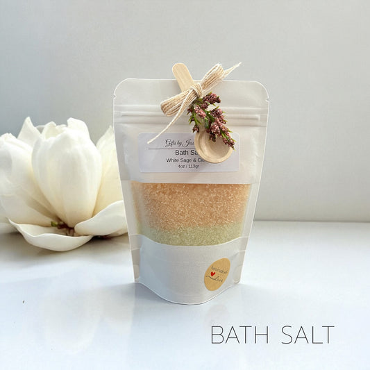 Handmade bath salt made in Canada windsor Ontario Christmas gift unique gifts in Ontario