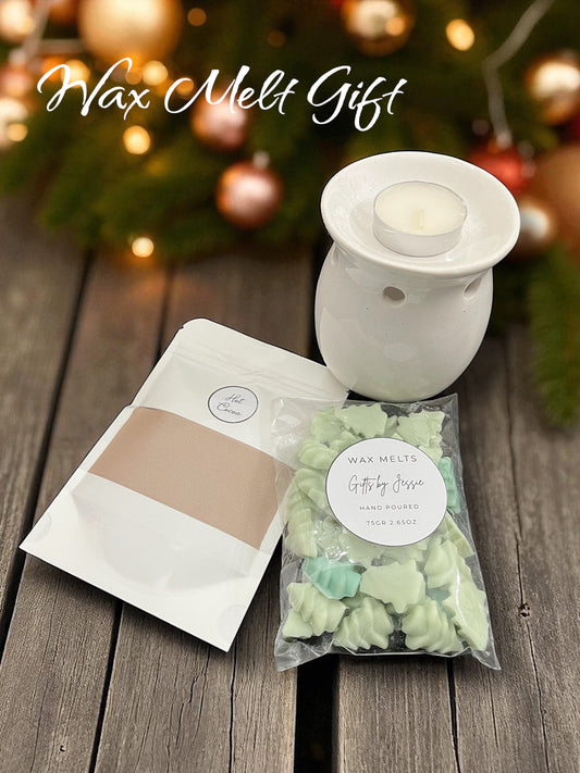 Wax Melt Gift Set -Gift Bag -  Christmas Tree - Pine