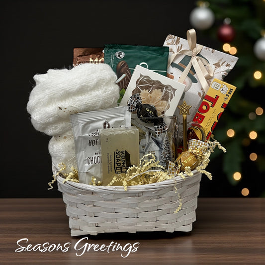 Christmas Gift Basket-Seasons Greetings