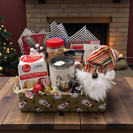 Christmas Gift Basket - Gnome Snacks