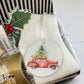 Christ gift basket - holiday joy - red truck