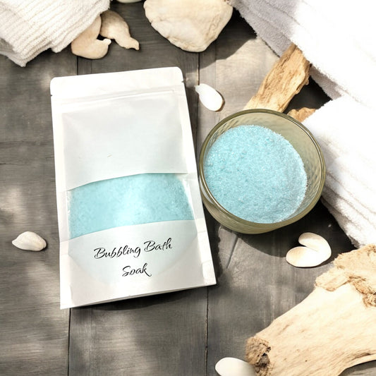 Bubbling Bath & Foot Soak- Coastal Palm- Tahitian Sky