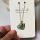 Druzy necklace pendant with chain made in Canada unique necklace gift Druzy necklace made in Windsor Ontario