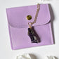 Amethyst Healing Gemstone Necklace with Pouch (Ship)