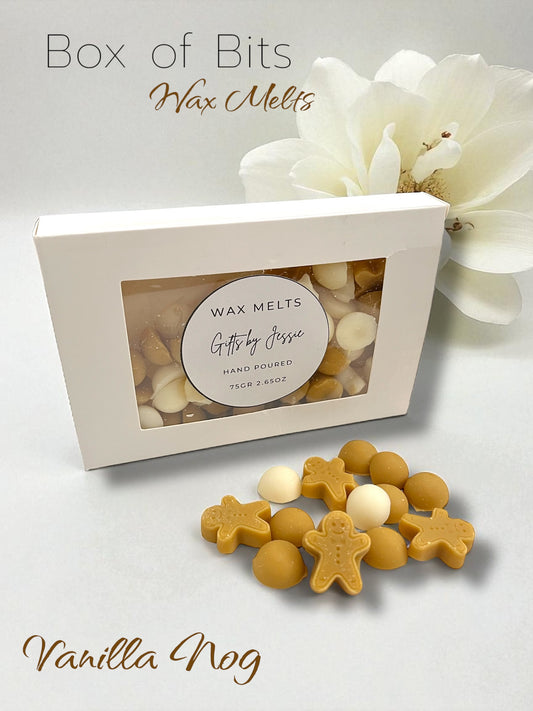 Wax melt shaped Christmas and bits handmade wax melts Christmas gift made in Windsor Ontario pretty wax melts