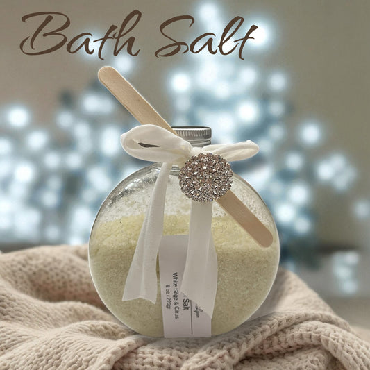 Handmade bath salts made in Canada windsor Ontario Christmas gift unique gifts in Ontario 