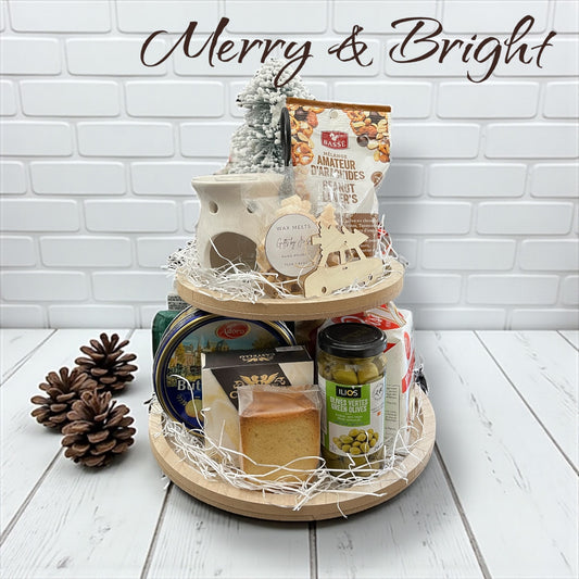 Merry & Bright Tiered Christmas Gift