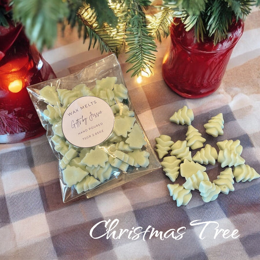 Wax melt shaped Christmas and bits handmade wax melts Christmas gift made in Windsor Ontario pretty wax melts