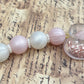 Gratitude Beads - pearly rose gold