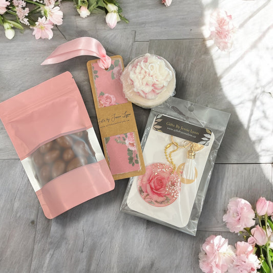 Gift Box - pink roses