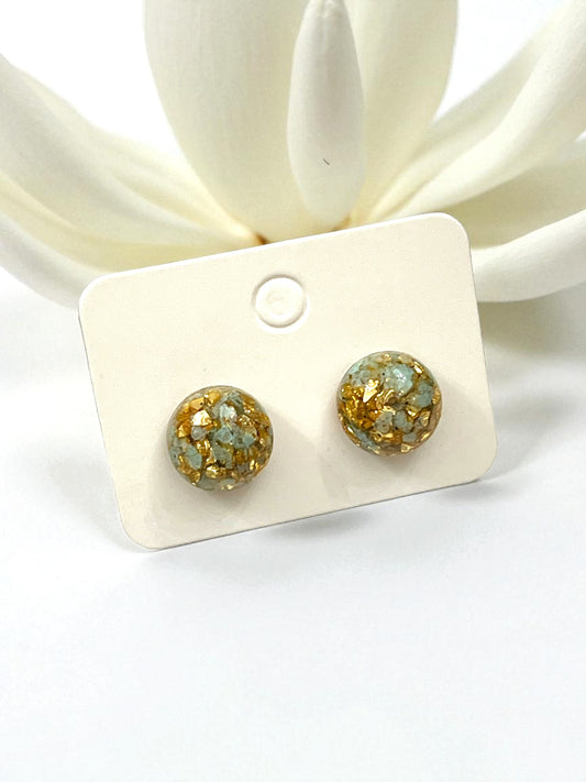 Handmade jewelry made in Canada handmade stud earrings handmade pendant necklace handmade ring resin jewelry unique jewelry unique gift one of a kind jewelry made in windsor Ontario 