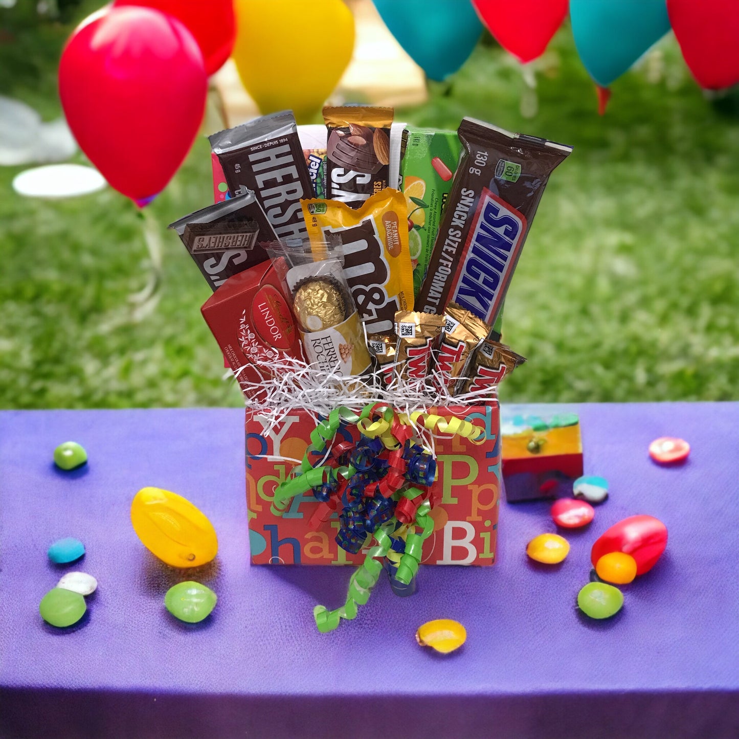 Happy Birthday Gift Basket - Chocolate Craze