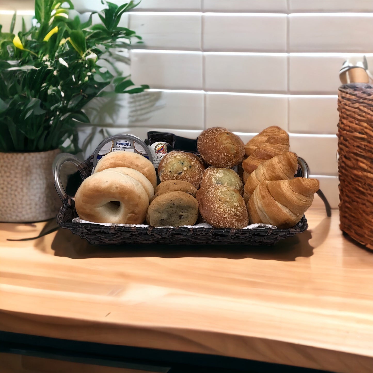 Fresh Pastries- gourmet gift basket